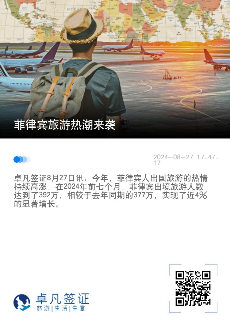 菲律宾旅游热潮来袭